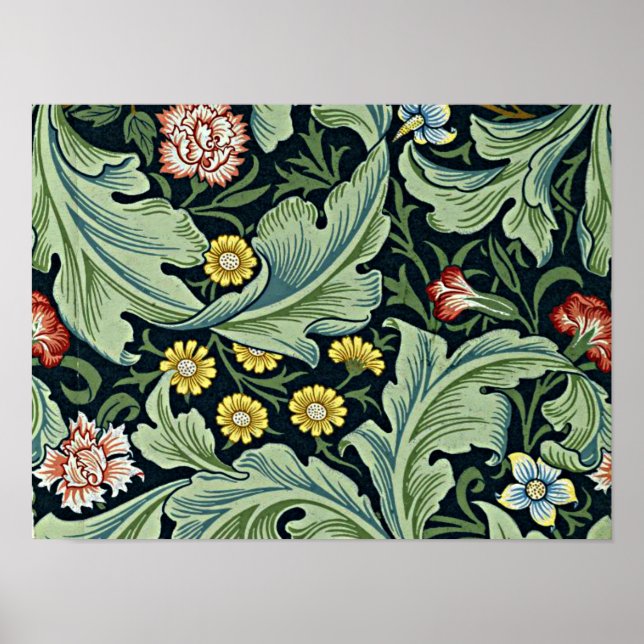 Affiche William Morris - Leicester (Devant)