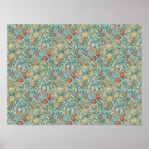 Affiche William Morris "Lily d'Or" 3