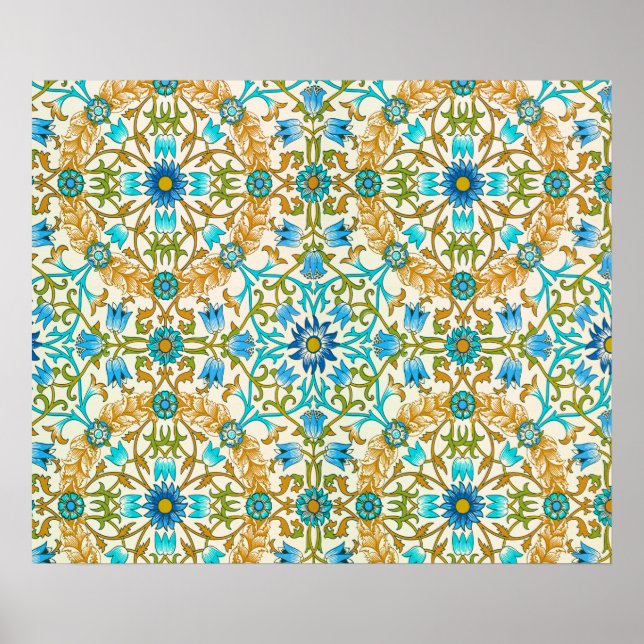 Affiche William Morris motif Vine (1873) (Devant)