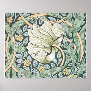 Affiche William Morris Pimpernel Fond d'écran floral