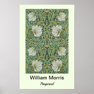 Affiche William Morris - Pimprenelle