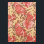 Affiche William Morris Poppies Floral Art Nouveau Pattern<br><div class="desc">Poppies Floral Art Nouveau Pattern Watercolor Painting inspired by William Morris.</div>