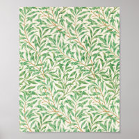 William Morris. Saumon. Verdure vintage
