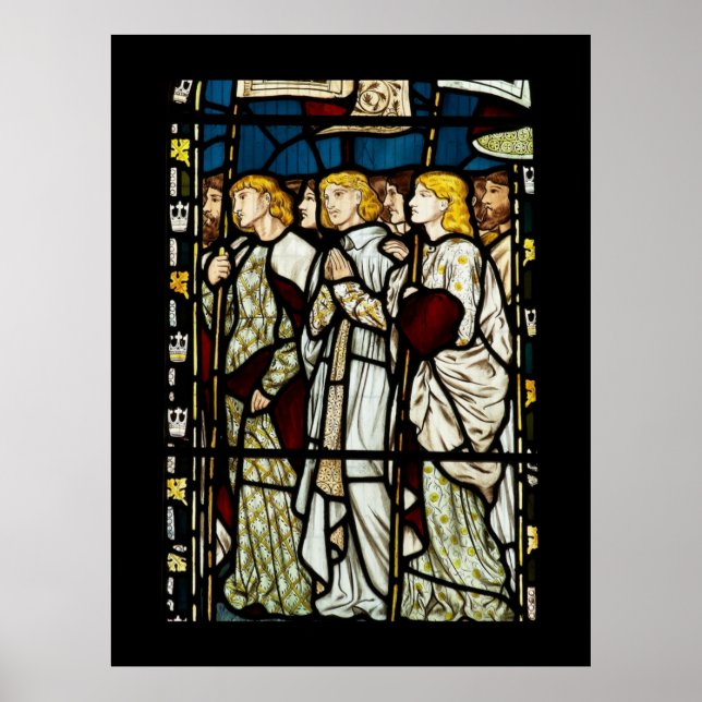 Affiche William Morris, Tous les Saints (Devant)