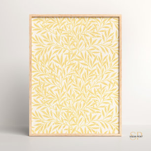 Affiche William Morris Willow Botanique d'inspiration natu