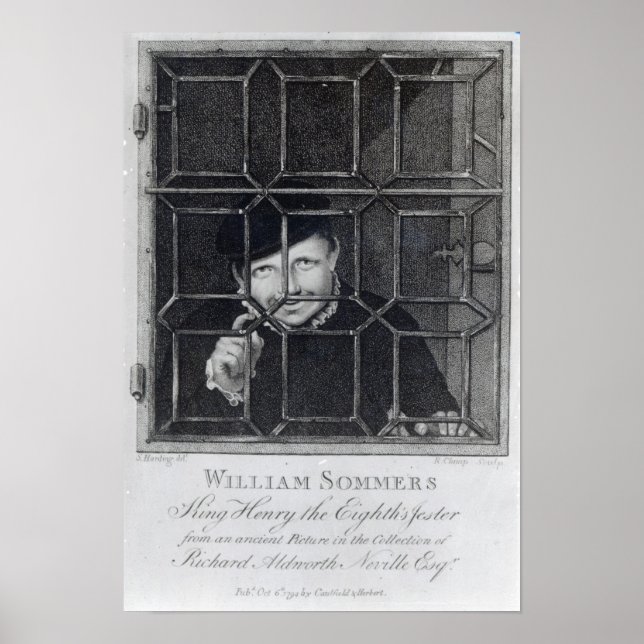 Affiche William Sommers, gravé par R. Clamp, 1794 (Devant)
