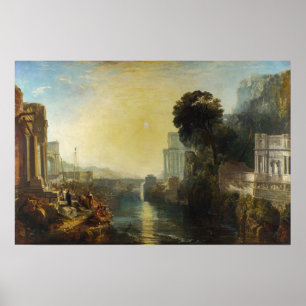 Affiche William Turner - Didon construisant Carthage