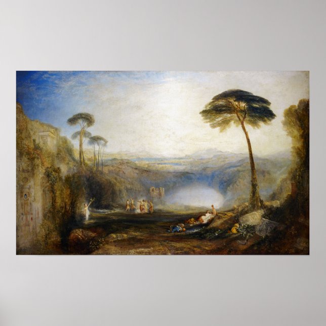 Affiche William Turner - La toux d'or (Devant)