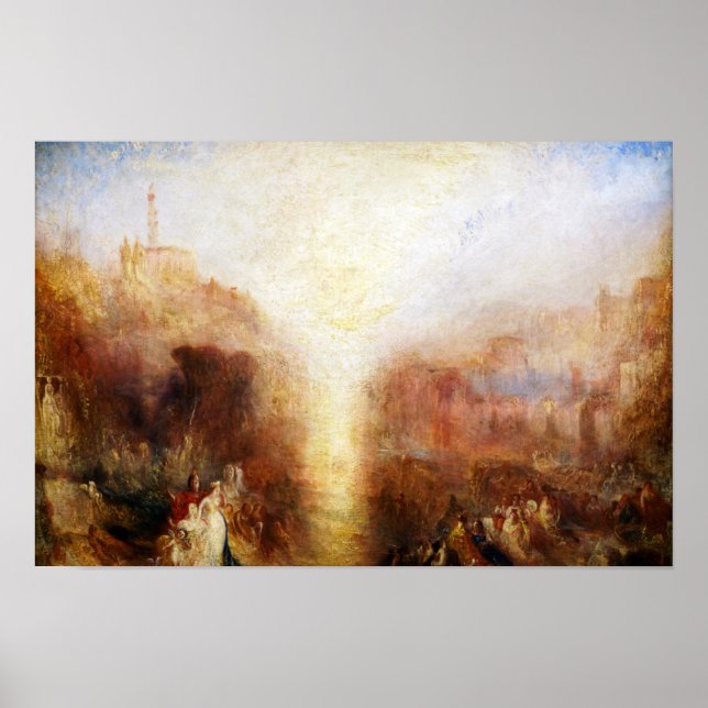 Affiche William Turner - La Visite au Tombeau (Devant)