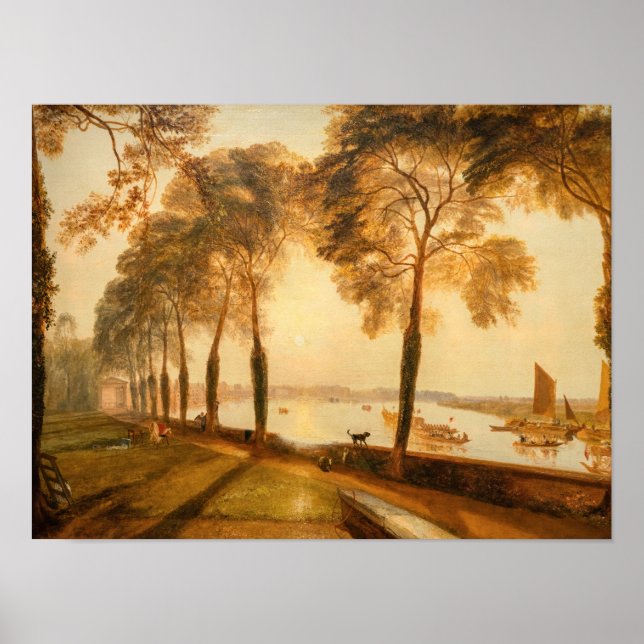 Affiche William Turner - Mortlake Terrace (Devant)