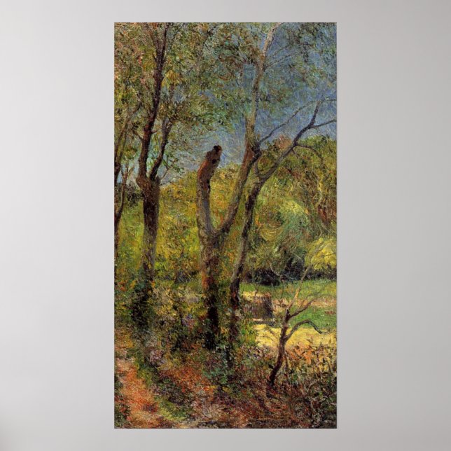 Affiche Willows par Paul Gauguin (Devant)