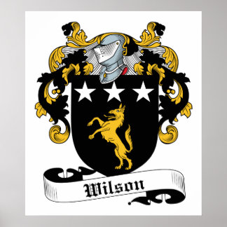 Affiche Wilson Family Crest