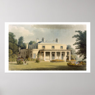 Affiche Wimbledon Park, de R. Ackermann's (1764-1834) 'R