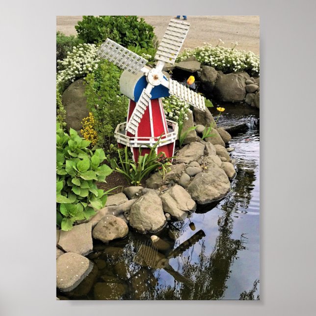 Affiche Windmill Garden Decor (Devant)