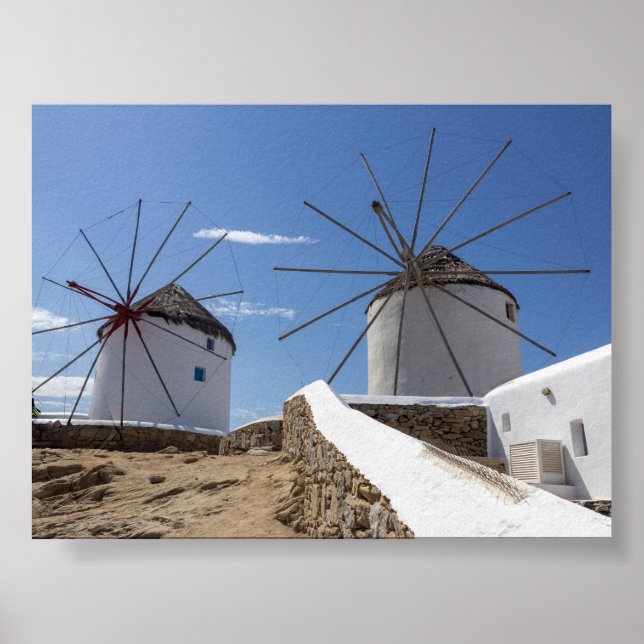 Affiche Windmills of Mykonos (Devant)