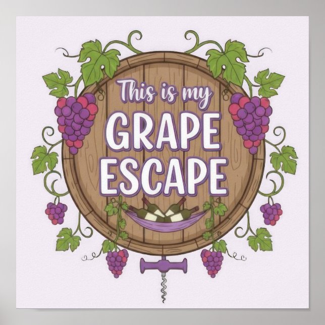 Affiche Wine Time (Devant)