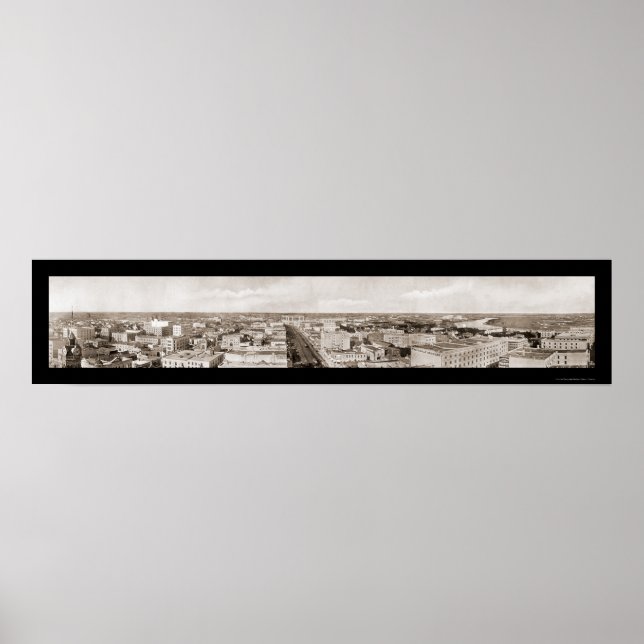 Affiche Winnipeg Canada Photo 1907 (Devant)