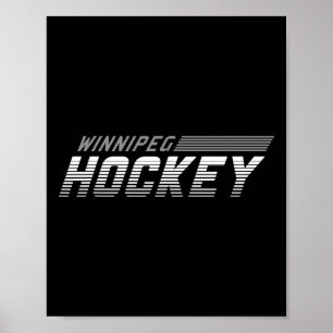 Affiche Winnipeg Hockey Lames d'Acier Gameday Fan Gear