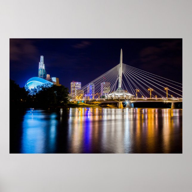 Affiche Winnipeg Skyline (Devant)