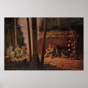 Affiche Winslow Homer - Devant Yorktown,