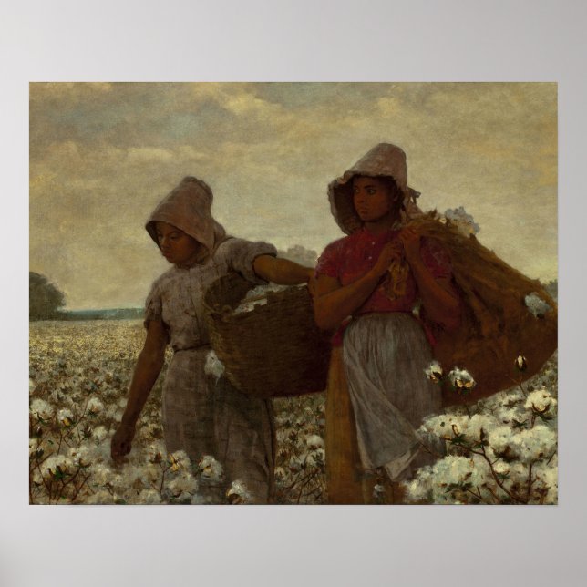Affiche Winslow Homer - Les Sickers En Coton (Devant)