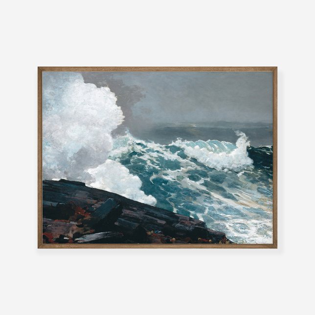 Affiche Winslow Homer Northeaster (Créateur téléchargé)