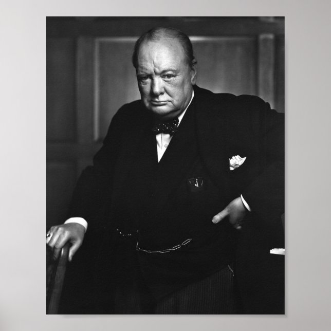 Affiche Winston Churchill (Devant)