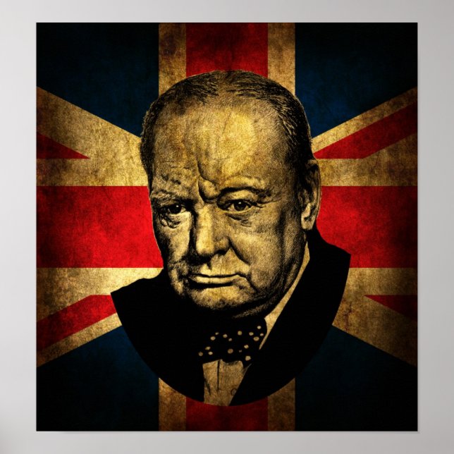 Affiche Winston Churchill (Devant)