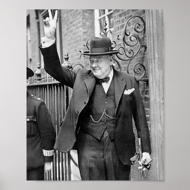 Affiche Winston Churchill (Devant)