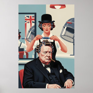 Affiche Winston Churchill Cool