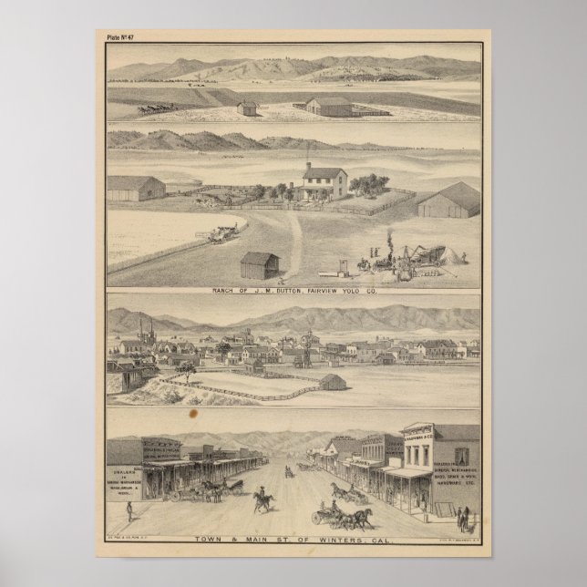 Affiche Winters Dutton ranch (Devant)