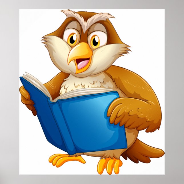 Affiche Wise Old Owl (Devant)