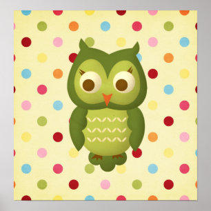 Affiche Wise Owl
