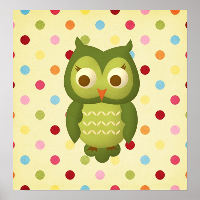 Affiche Wise Owl (Devant)