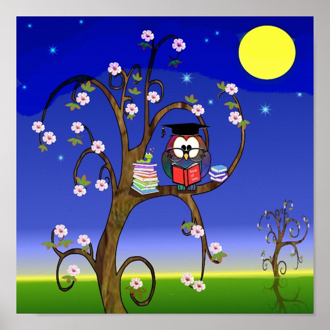 Affiche Wise Owl (Devant)