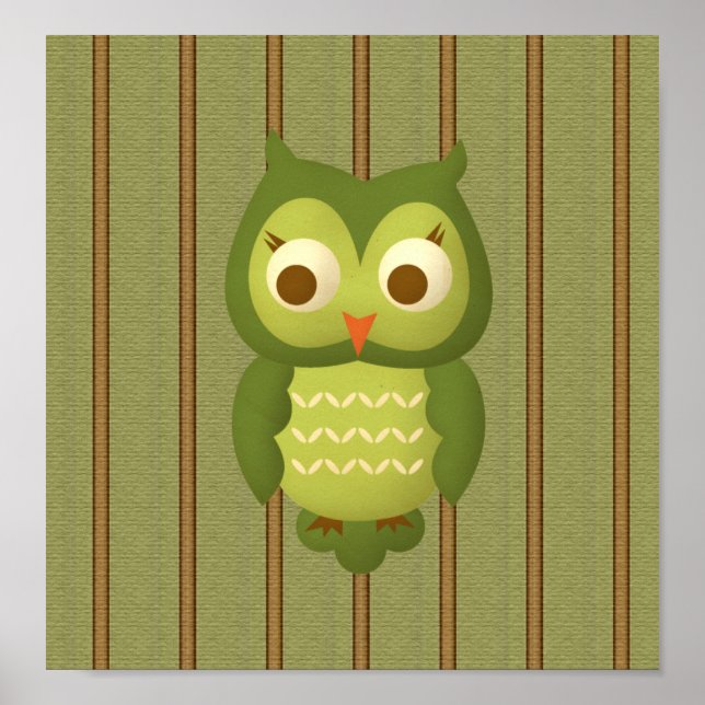 Affiche Wise Owl (Devant)