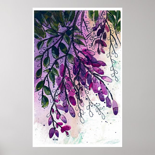 Affiche Wisteria (Devant)