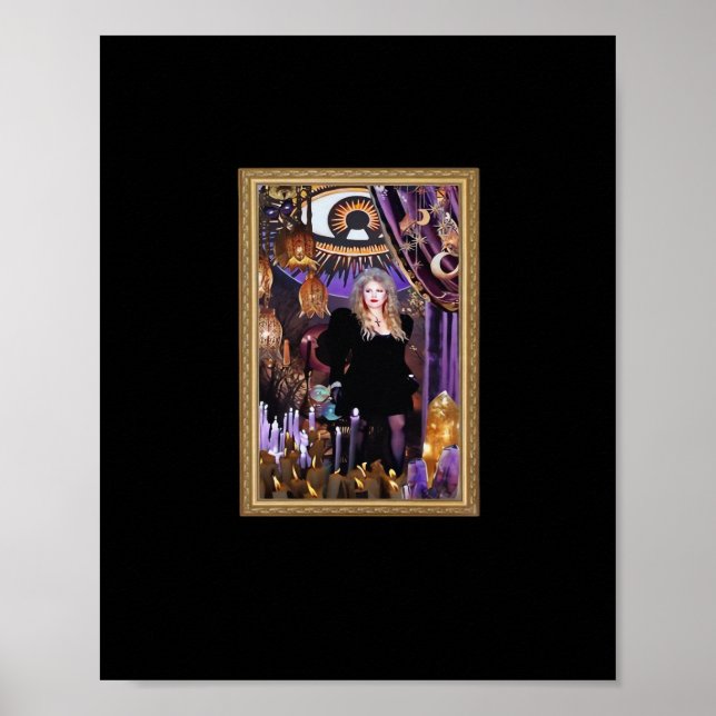 Affiche Witchy Whimsigoth Stevie Collage (Devant)