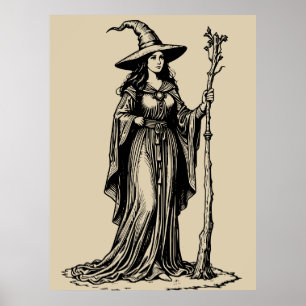 Affiche Witchy Woman