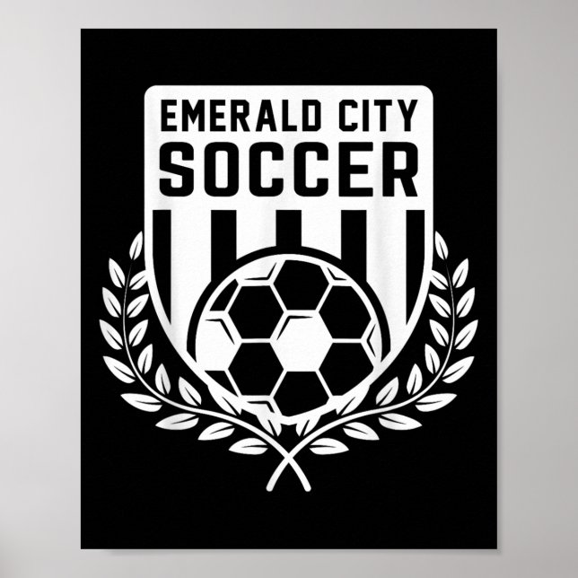 Affiche Wizard Of Oz Emerald City Soccer Football Costume  (Devant)