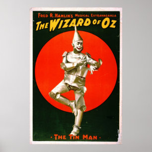 Affiche Wizard of Oz - Tin Man 1903