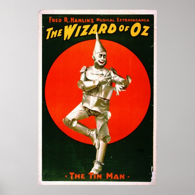 Affiche Wizard of Oz - Tin Man 1903 (Devant)