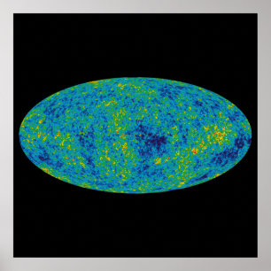 Affiche WMAP Universe Wilkinson Microwave Anisotropie Prob