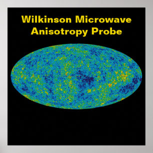 Affiche WMAP Universe Wilkinson Microwave Anisotropie Prob