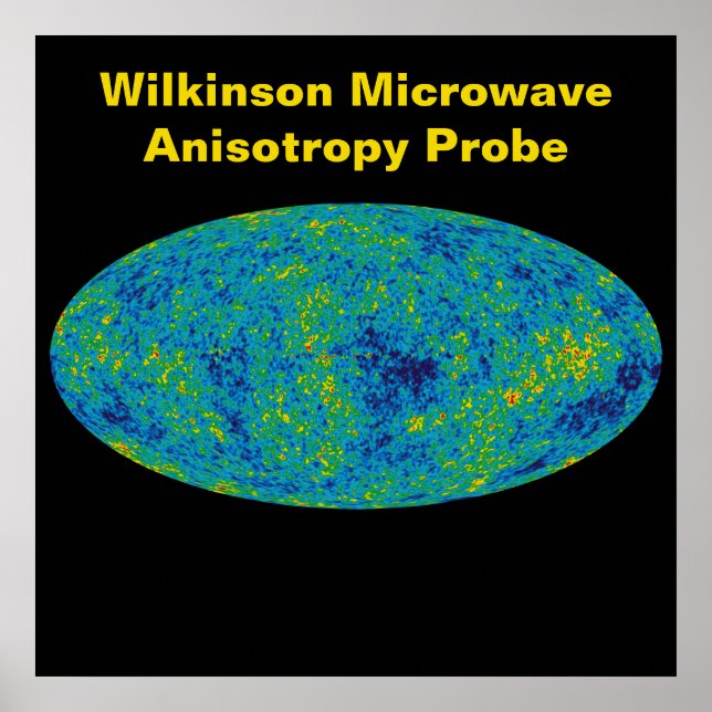 Affiche WMAP Universe Wilkinson Microwave Anisotropie Prob (Devant)