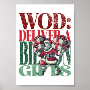 Affiche WOD Fun Christmas Version des conditions de condit