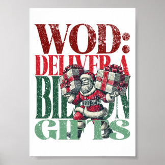 Affiche WOD Fun Christmas Version des conditions de condit