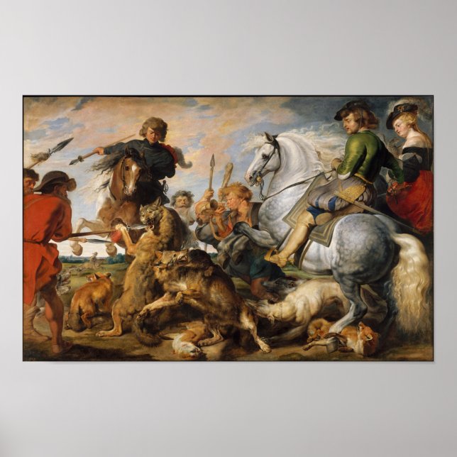 Affiche Wolf et Fox Hunt (Devant)