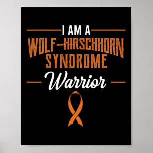 Affiche Wolf-hirschhorn Syndrome Guerrier Sensibilisation