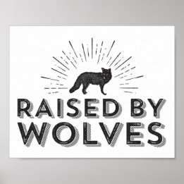 Affiche Wolf Wall Art pour les infirmières et les chambres